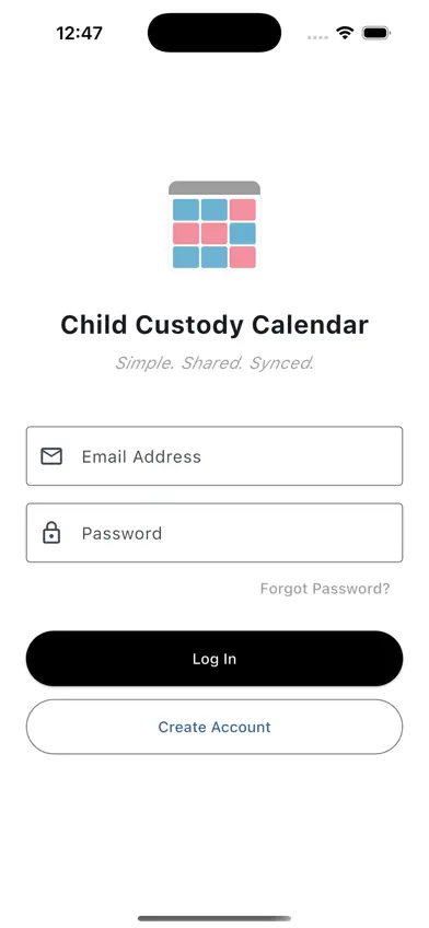 Child Custody Calendar screenshot 1
