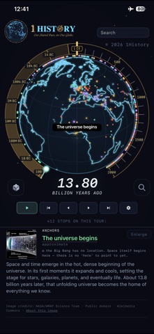 1History iPhone screenshot 1