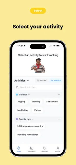 Balazman Time Tracker screenshot 2