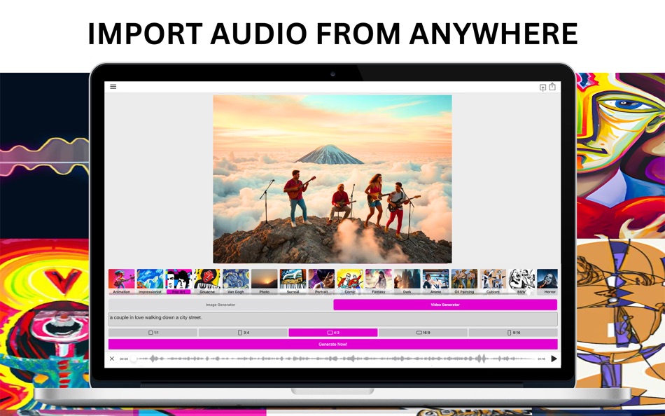 #3. AI Video Generator MAIVE, Song (macOS) 由: Future Moments