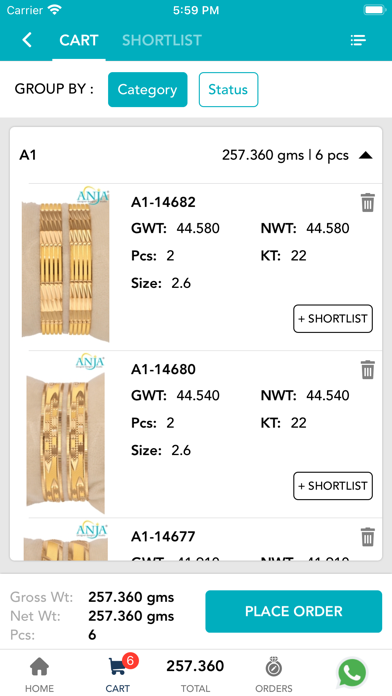 Anja Jewels - Online Screenshot