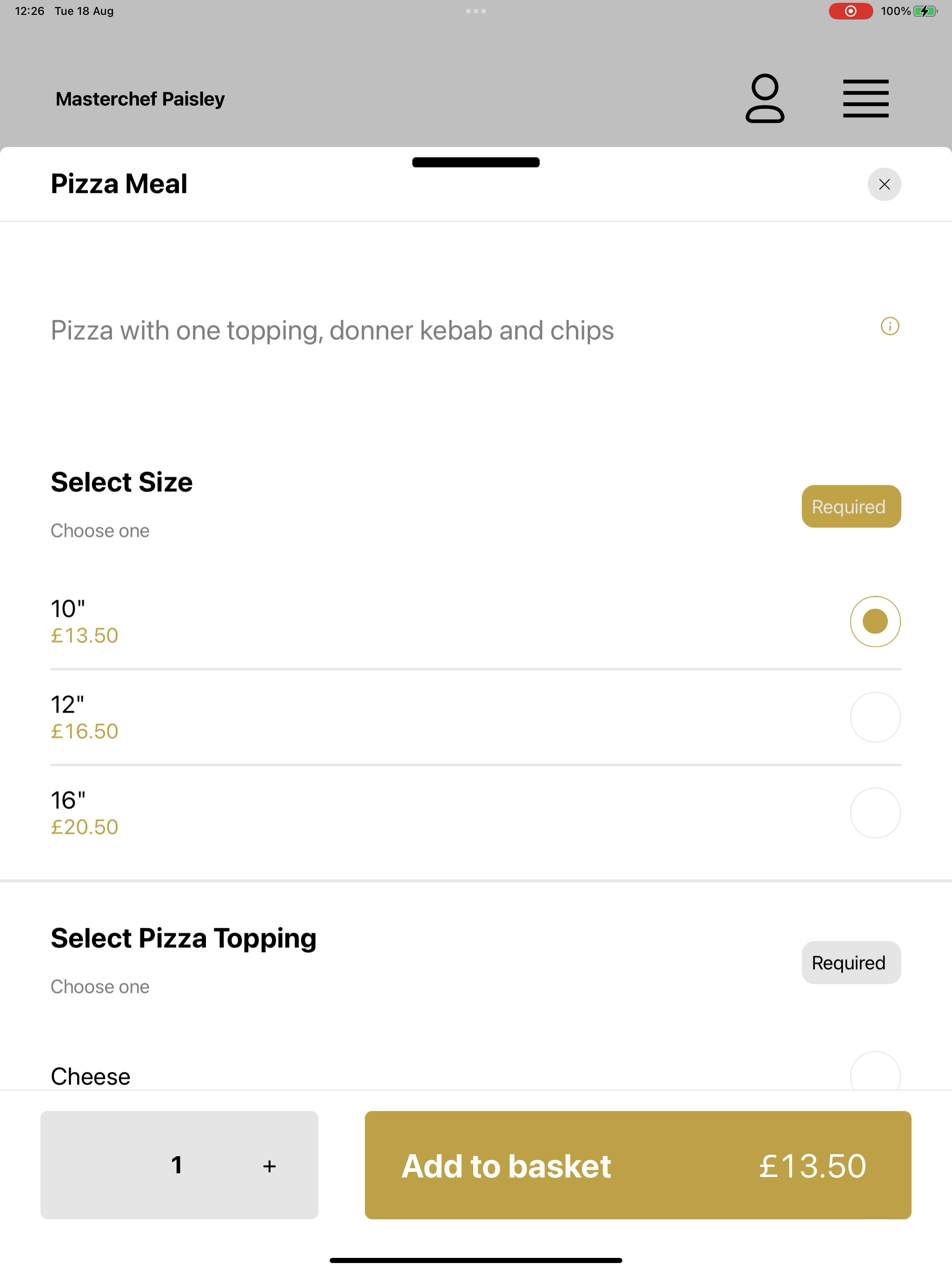 Masterchef Paisley UK screenshot 10