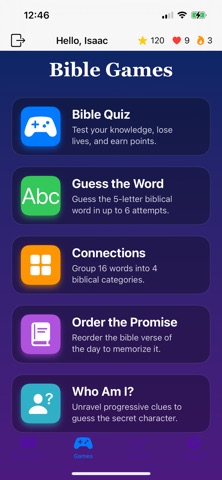 Daily Bread: Bible Games Screenshot 2 of 3