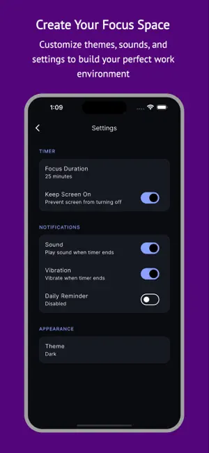 Focal Timer screenshot 3