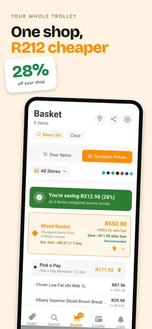 Grocify: South Africa screenshot 4