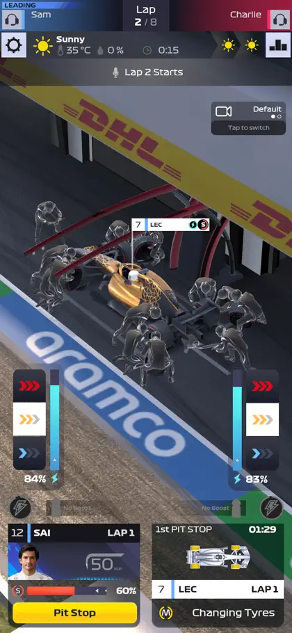Screenshot 5 di 6 di F1® Clash - Official 2026 Game