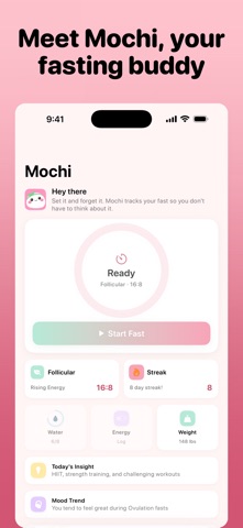 Mochi: Period Fasting Screenshot 1 of 5