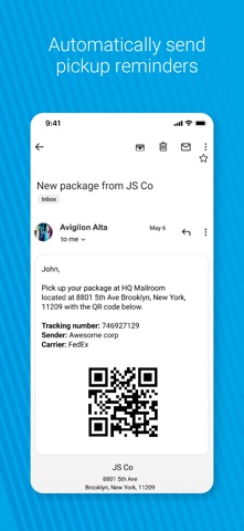 Avigilon Alta Mailroom Screenshot 5 of 5