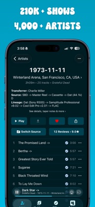 Relisten — all live music screenshot 2