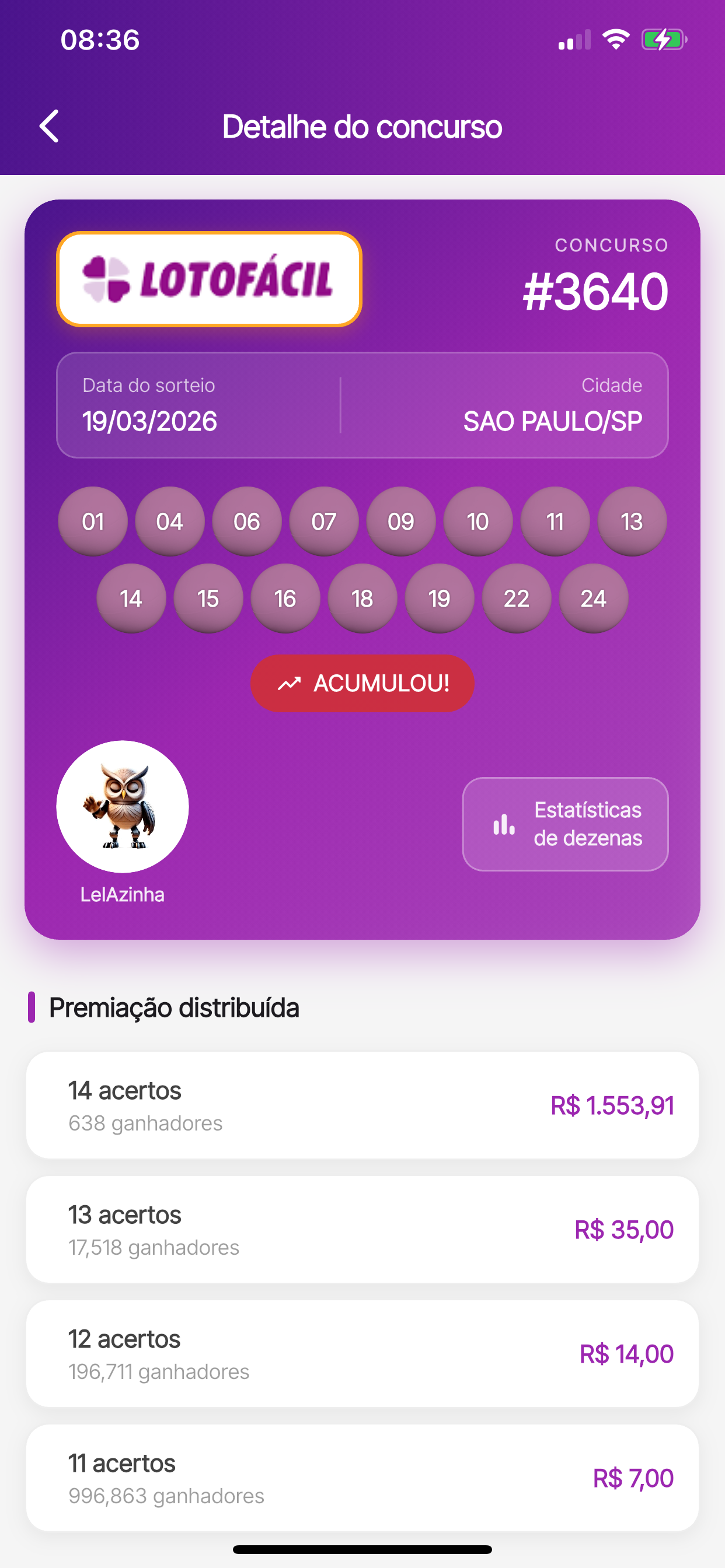 Suas Apostas