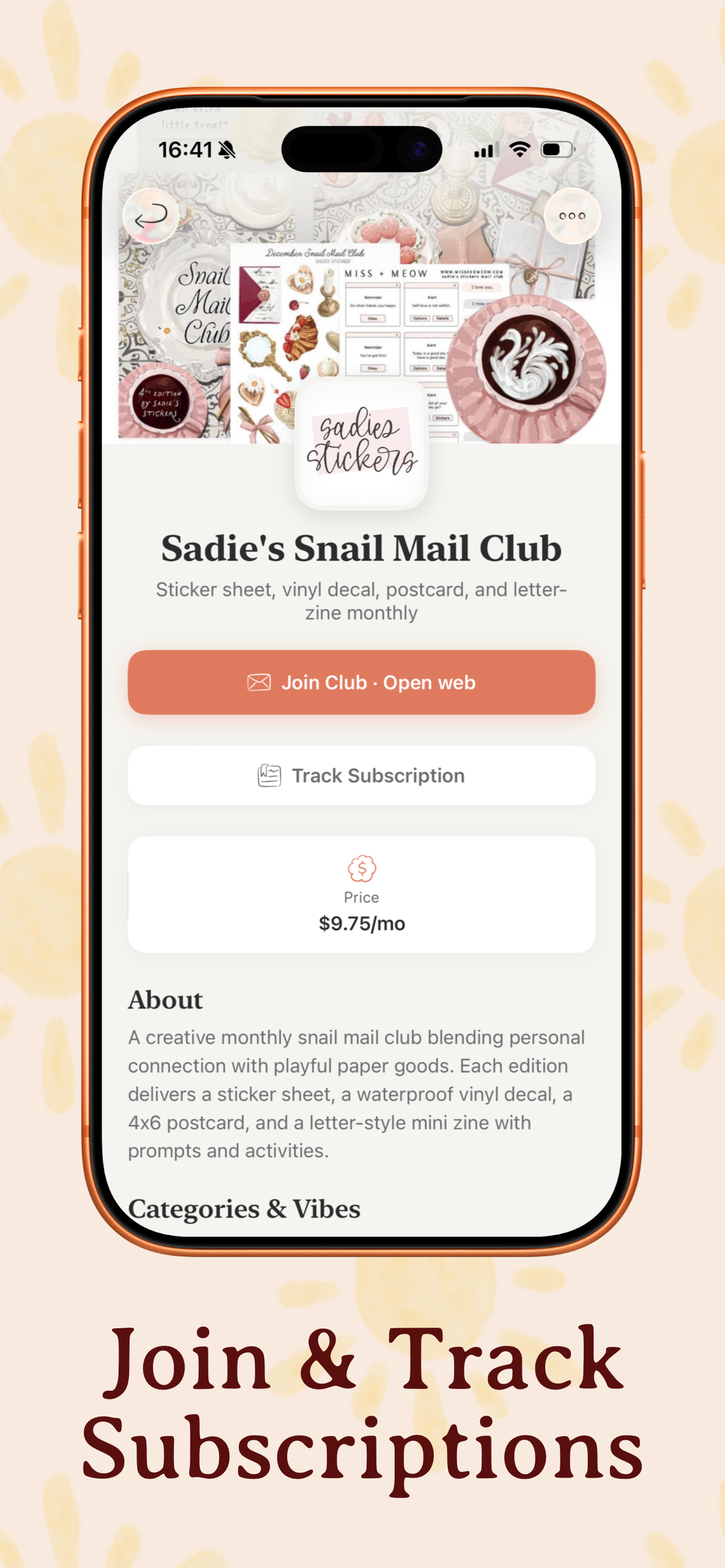 Mailbox Clubs: Snail Mail screenshot 2