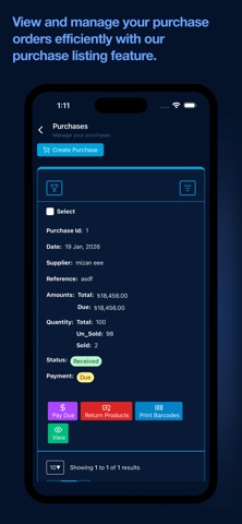 MRKS POS: ERP & Inventory screenshot