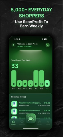 Scan Profit - AI Sourcing Tool iPhone screenshot