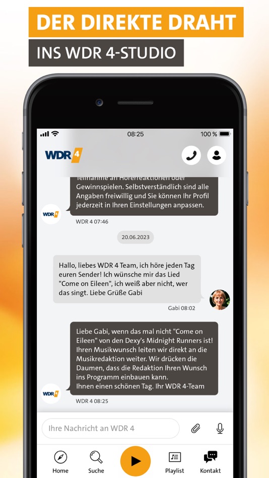 #6. WDR 4 (iOS) Podle: WDR