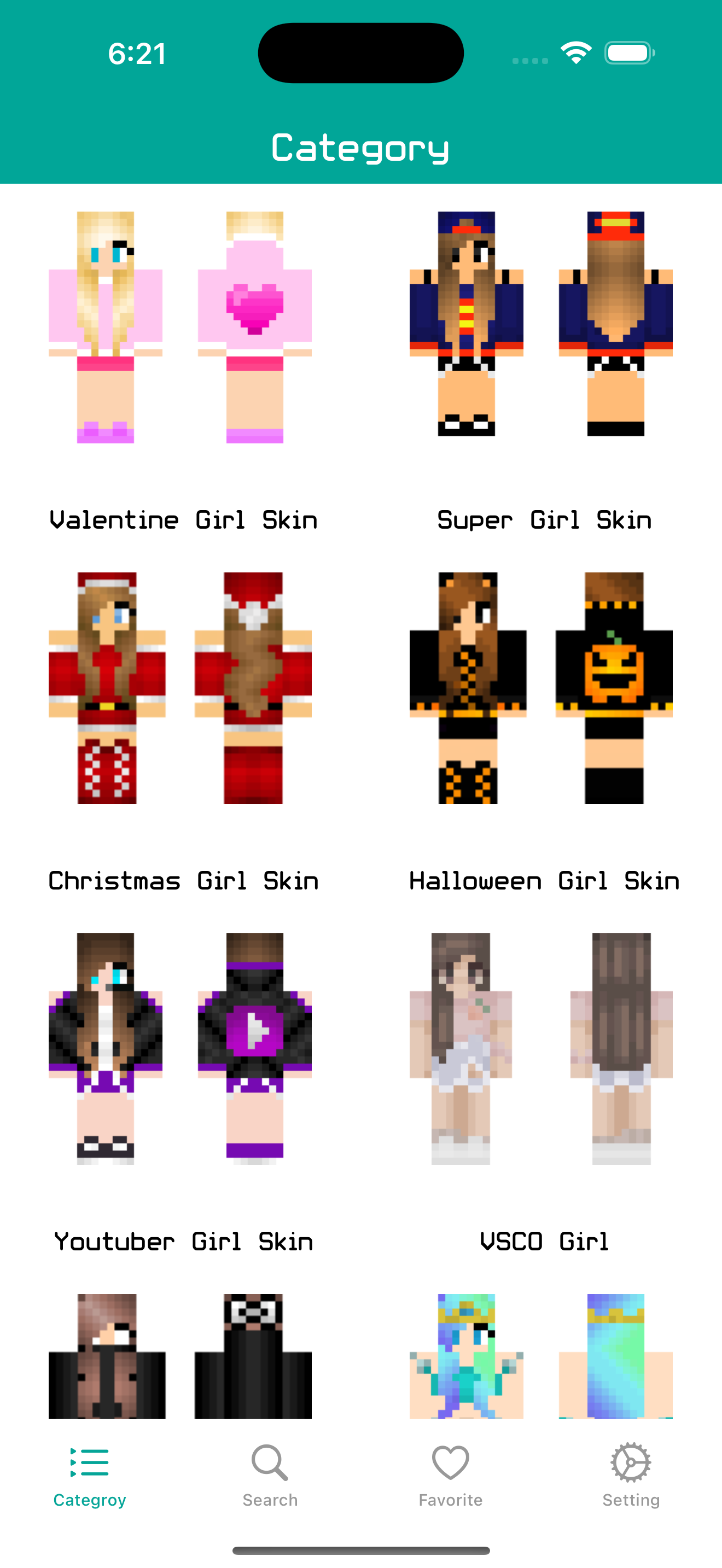 Girl Skins for Minecraft PE !!