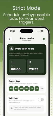 App Blocker ADHD: MindfulPause Screenshot 5 of 5