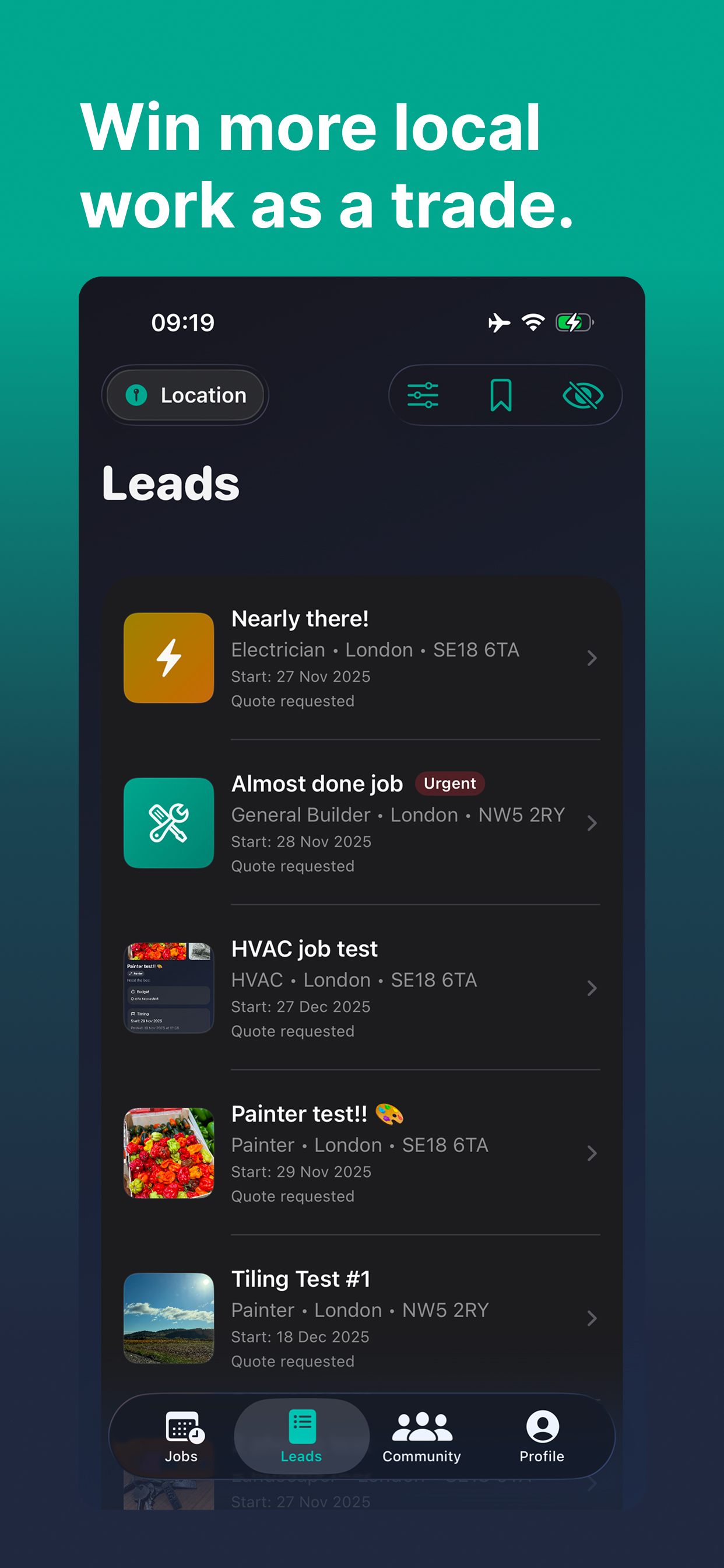 TradeBase - Find trades fast screenshot 3