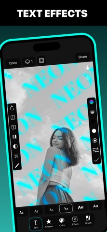 Neon – 照片效果 screenshot