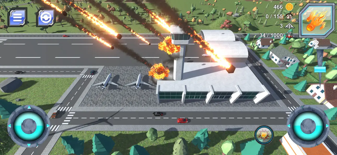 Total City Smash: Nuclear War iOS Mod IPA screenshot 3 - iOS game interface