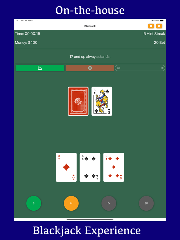 Blackjack Strategy Training