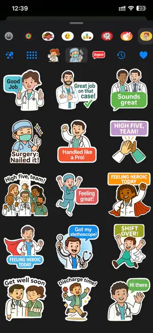 Doctor Stickers - DocTalk screenshot 2
