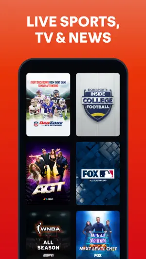 Fubo: Watch Live TV & Sports screenshot 2