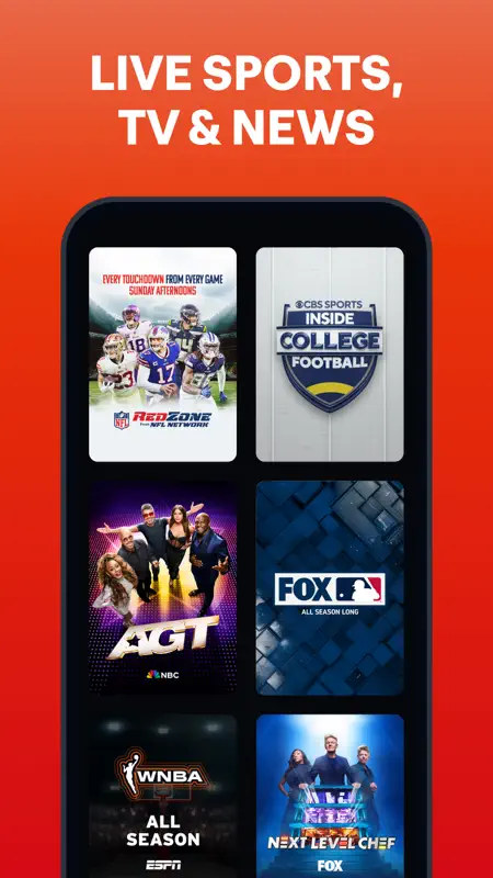 Fubo: Watch Live TV & Sports screenshot 2 of 10