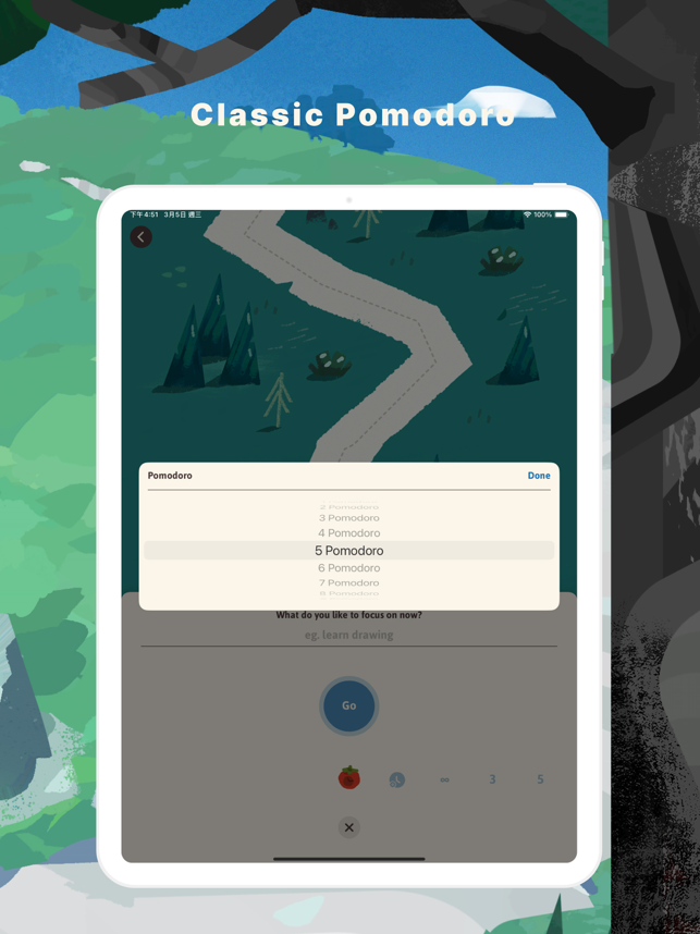 ‎Focus Traveller - Flow Timer Screenshot