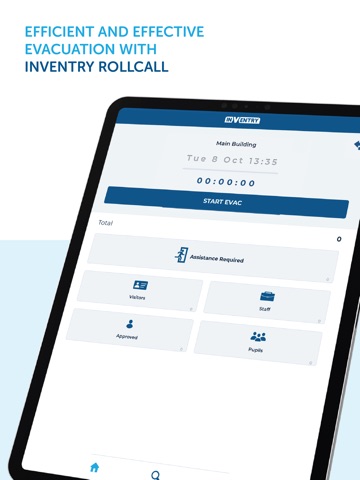 InVentry RollCall iPad screenshot