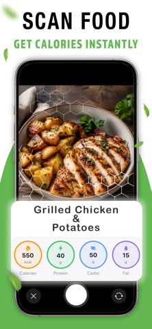 Caleo: AI Calorie Tracker Screenshot 1 of 4