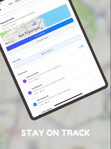 NextStop: Better Trip Planning iPad screenshot