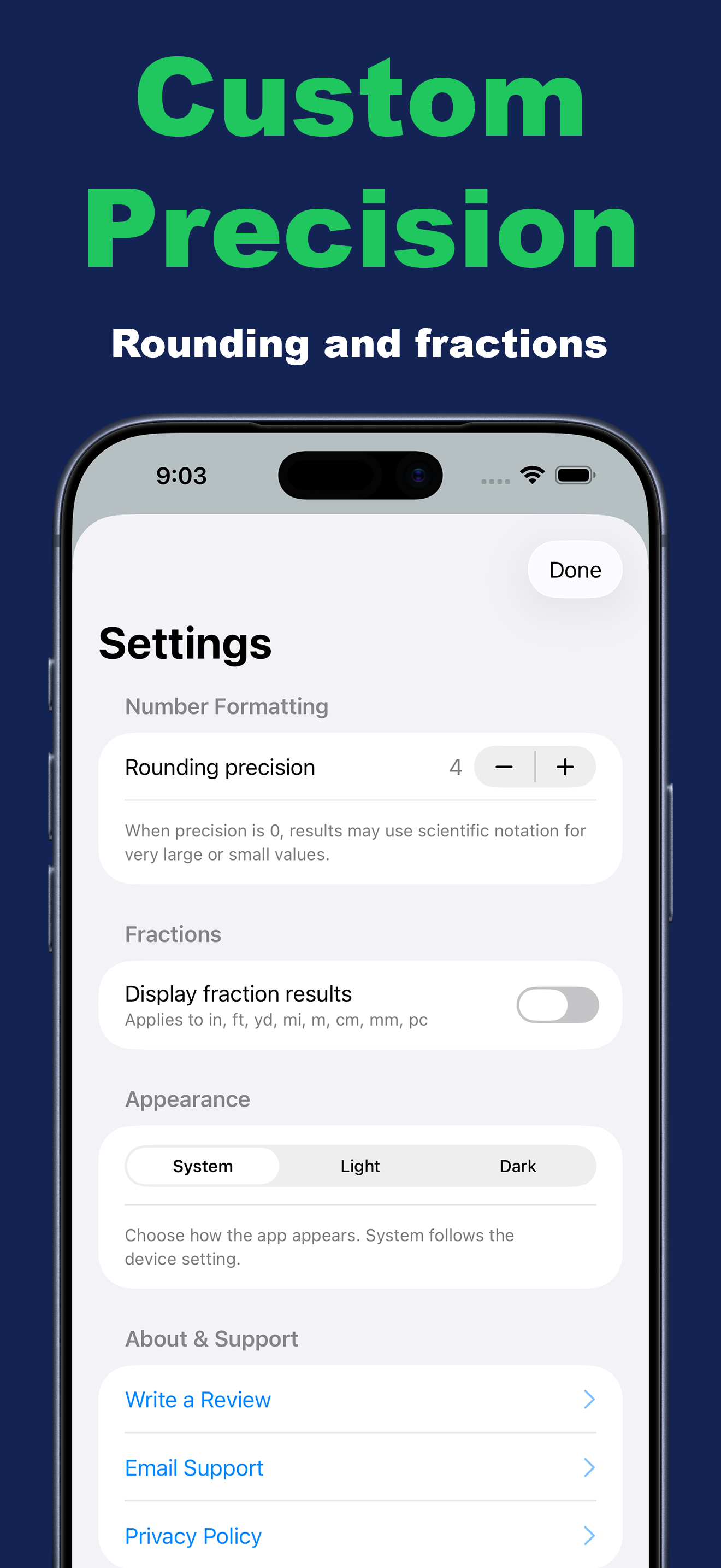 MeasuresCalc screenshot 6