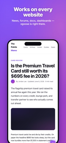 xgoose iPhone screenshot