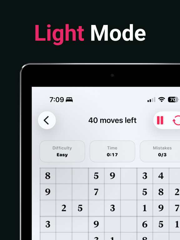 Just Sudoku! iPad screenshot