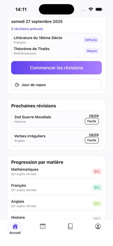 The Study App (TSA) screenshot