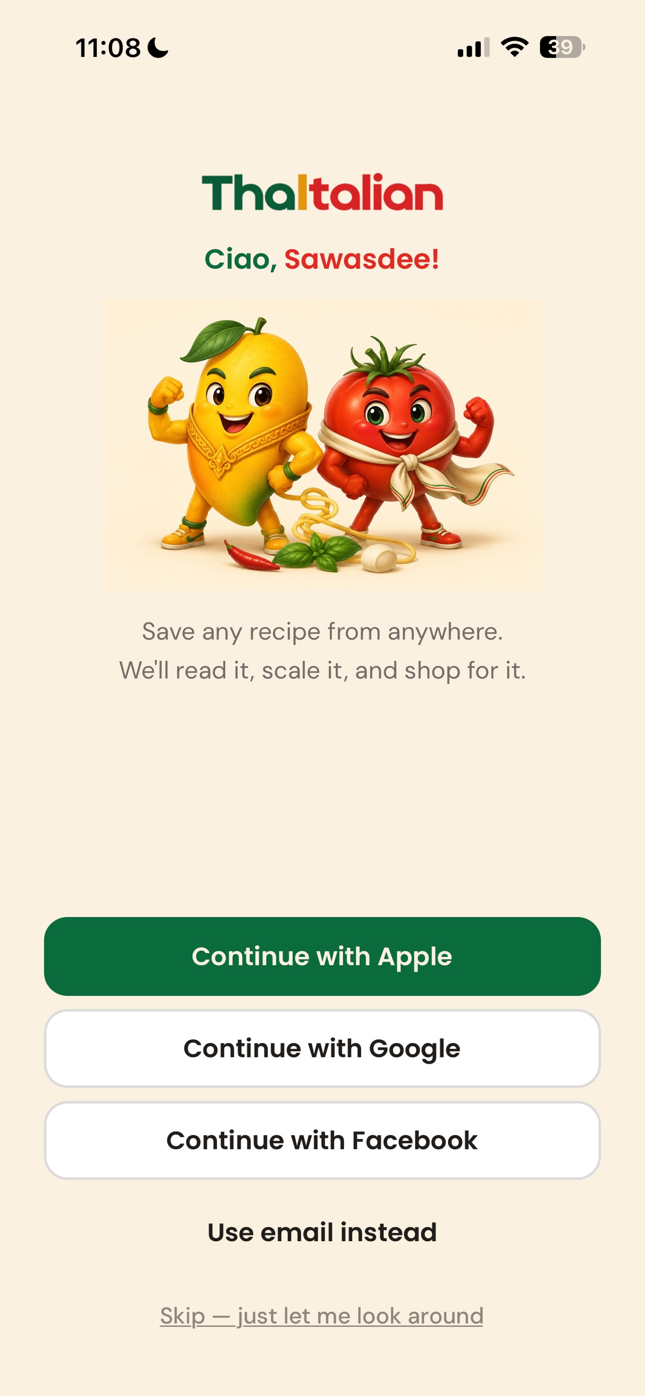 Screenshot 3 of ThaItalian