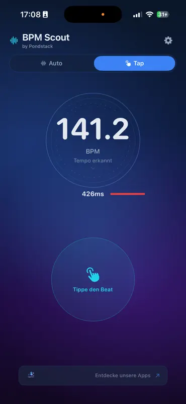 BPM Scout screenshot 2 of 3