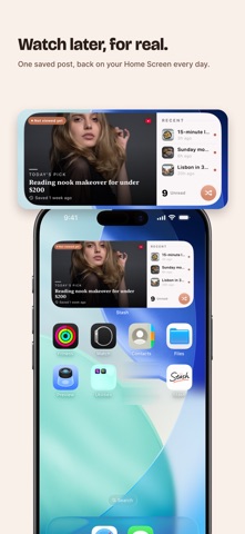 Stash: Save Posts, Watch Later Screenshot 2 of 8
