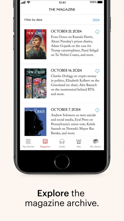 The New Yorker iPhone Ekran Görüntüsü 5