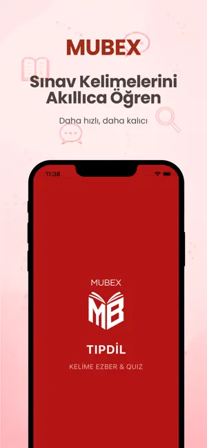 Mubex 2026 TIPDİL Kelime Ezber screenshot 1