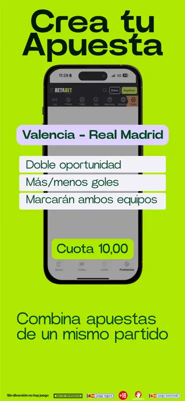 RETABET: Apuestas Deportivas screenshot 3 of 9