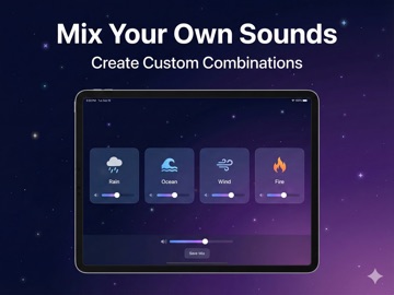 Sleepo: Sleep Sounds & Relax iPad screenshot
