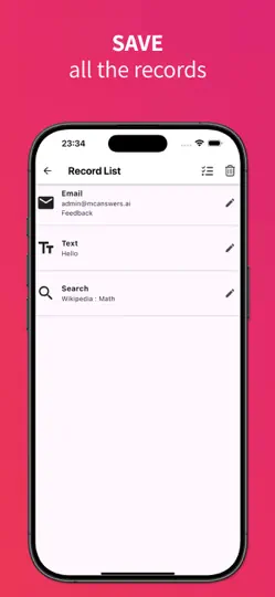 Capture d'écran de NFC Tools • sur iPhone 6
