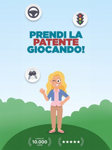 ScuolaPatente - Quiz 2026 iPad screenshot 1
