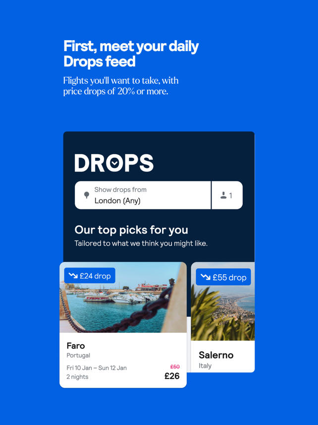 Skyscanner Flights & Travel Screenshot