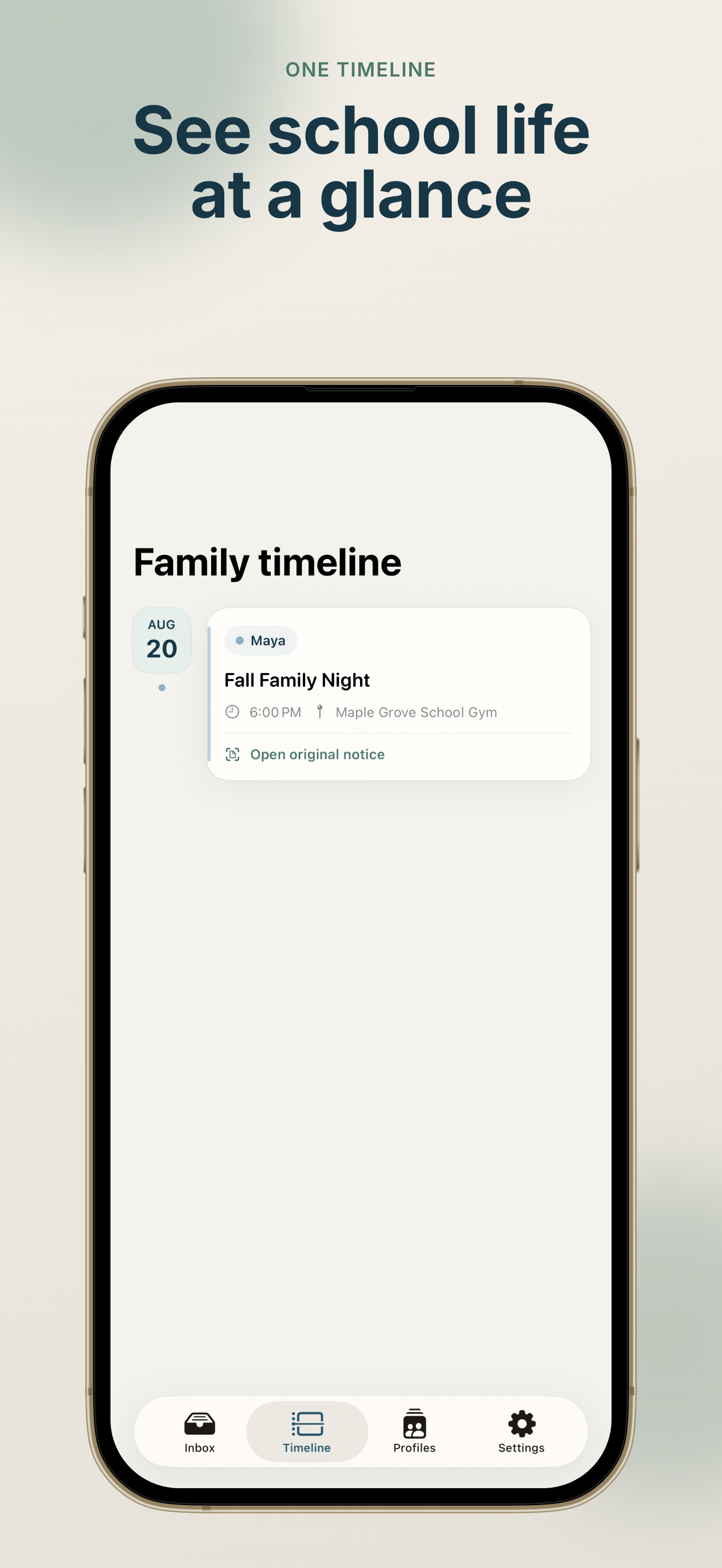 SchoolSync: Notice to Calendar screenshot 4