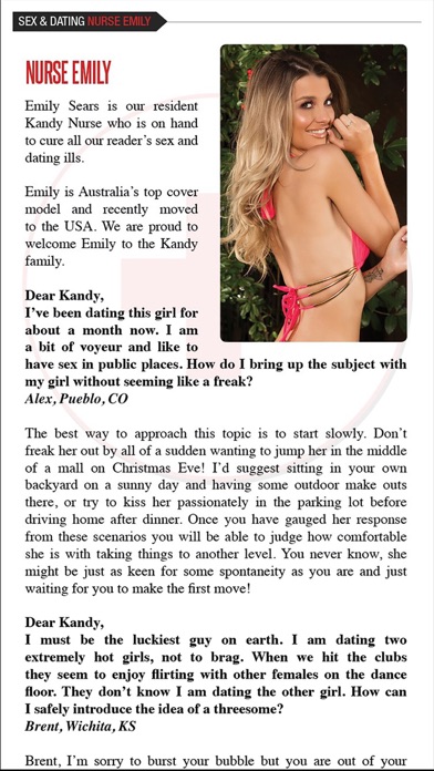 KANDY Digital Content Magazine Screenshot