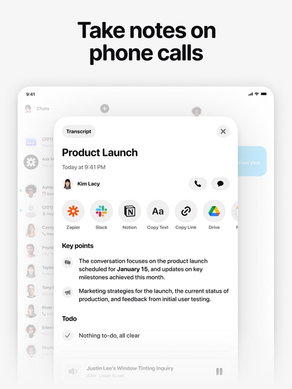 Beside (M1): AI Receptionist screenshot 3