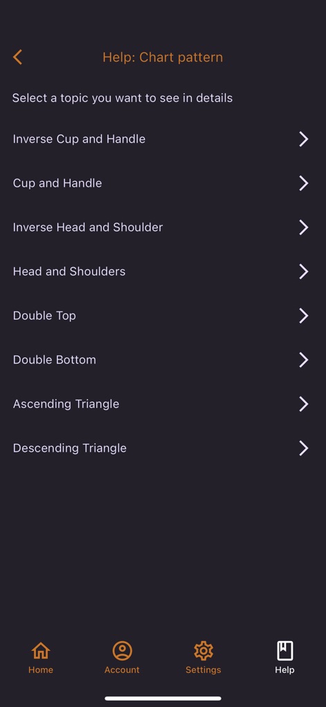 AI Chart Pattern Scanner - Utilities App | MWM