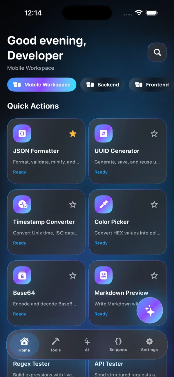 #6. One Dev Tools (iOS) 由: Selma Lindqvist